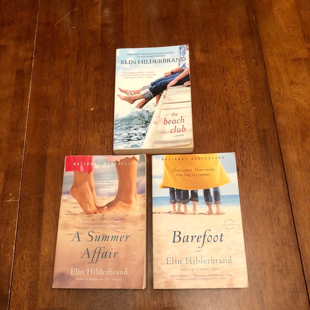 Elin Hilderbrand Books (set of 3)